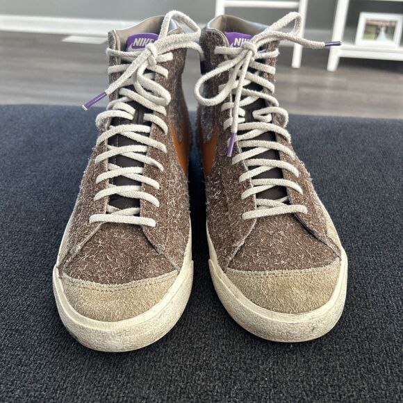 Nike Blazer Mid '77 Premium Dark Chocolate Brown DM7581-200 Men Shoes Size 12 - Picture 2 of 7